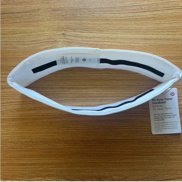 Lululemon Fly Away Tamer Headband in White - Picture 7 of 11